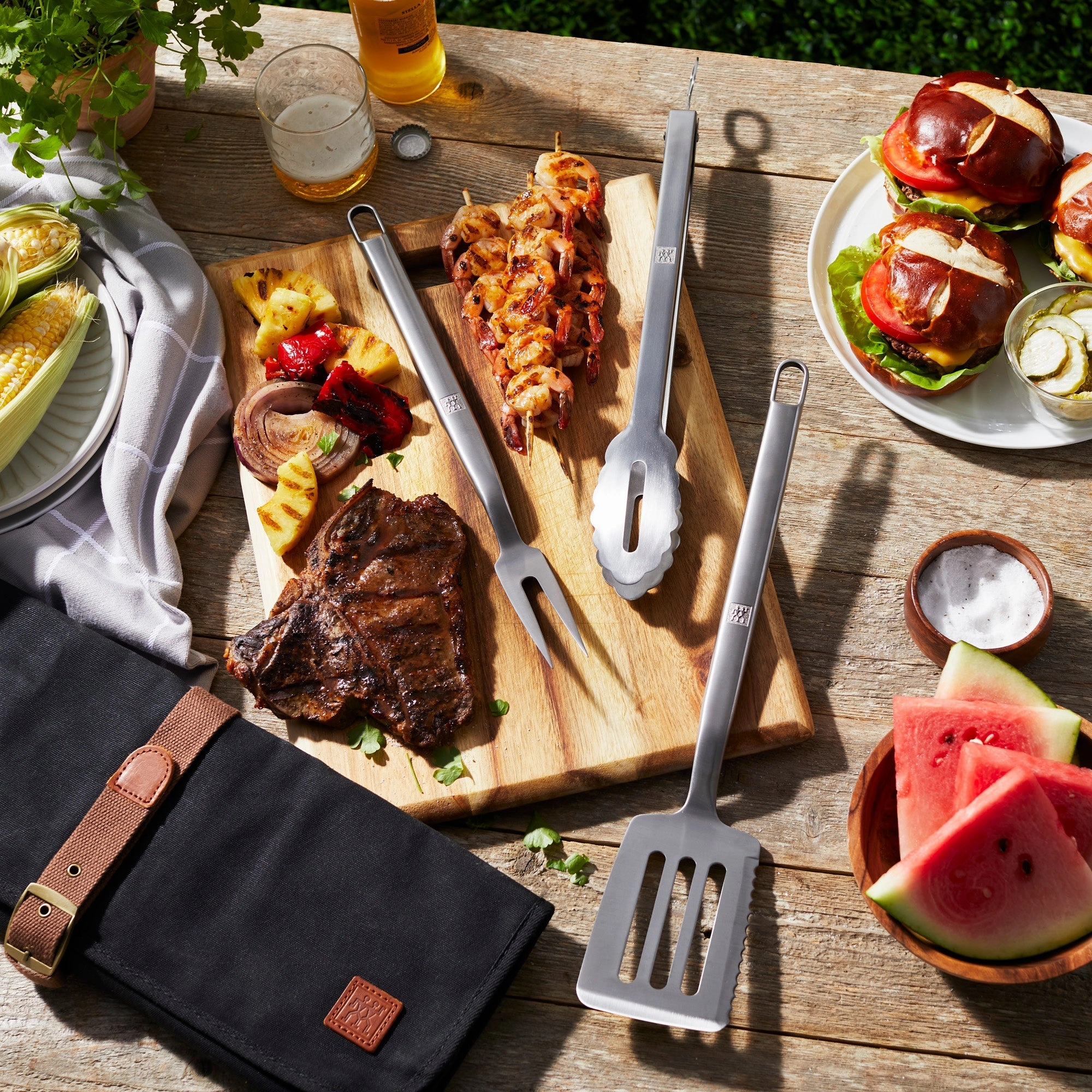 ZWILLING BBQ  4-pc Stainless Steel Grill Tool Set