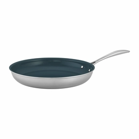 ZWILLING Clad CFX Stainless Steel Ceramic Nonstick Fry Pan Cookware online kitchen sale