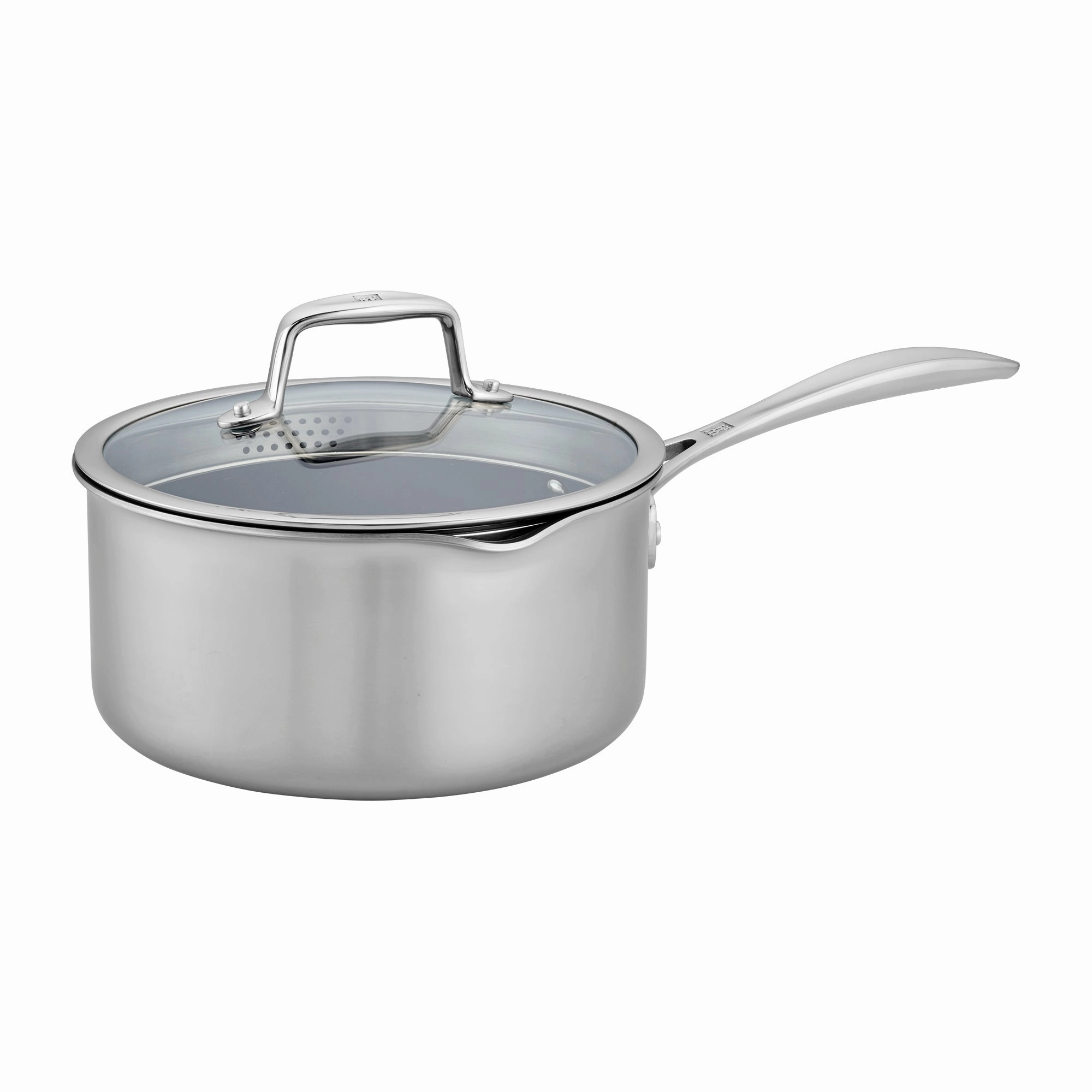 ZWILLING Clad CFX Stainless Steel Ceramic Nonstick Saucepan
