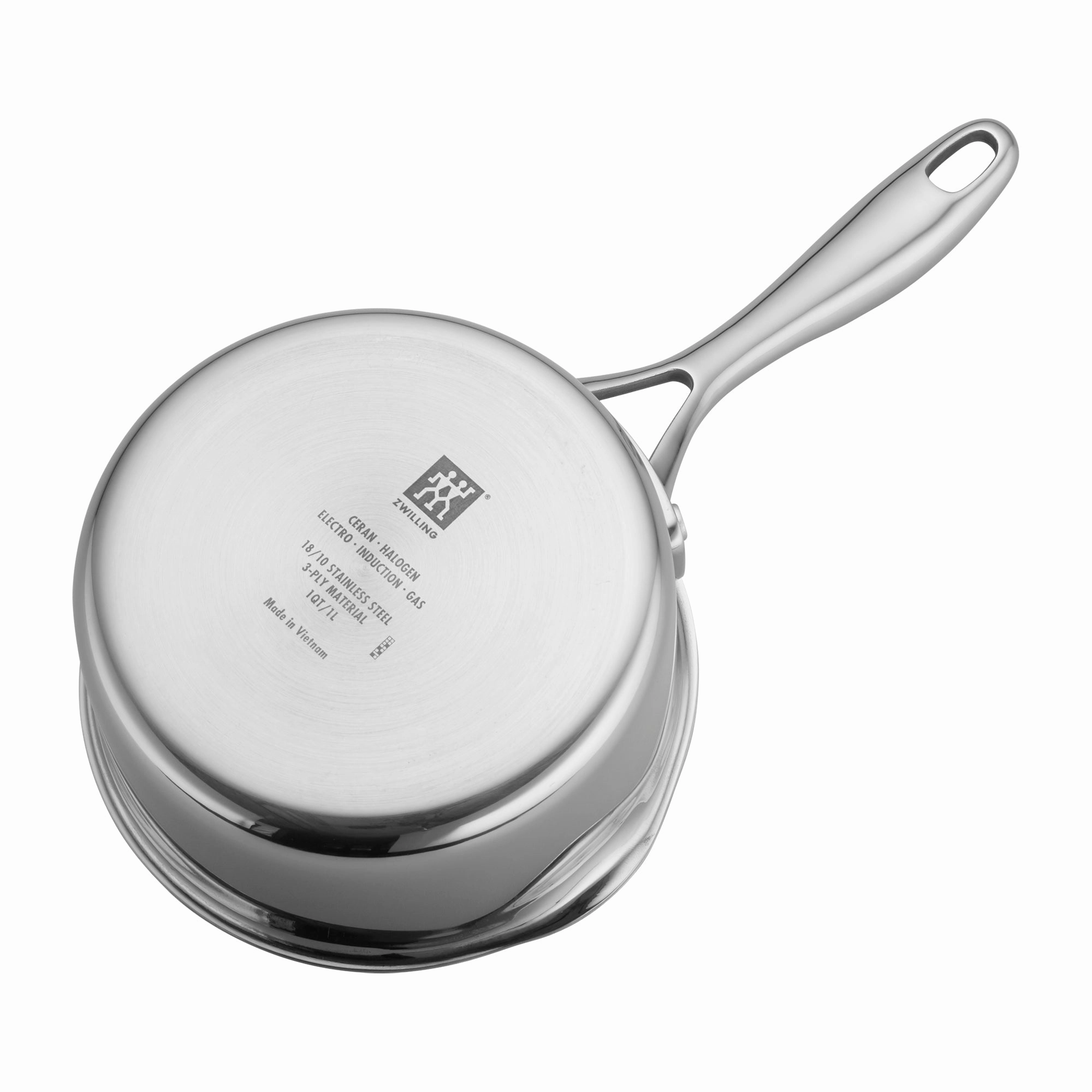 ZWILLING Clad CFX Stainless Steel Ceramic Nonstick Saucepan