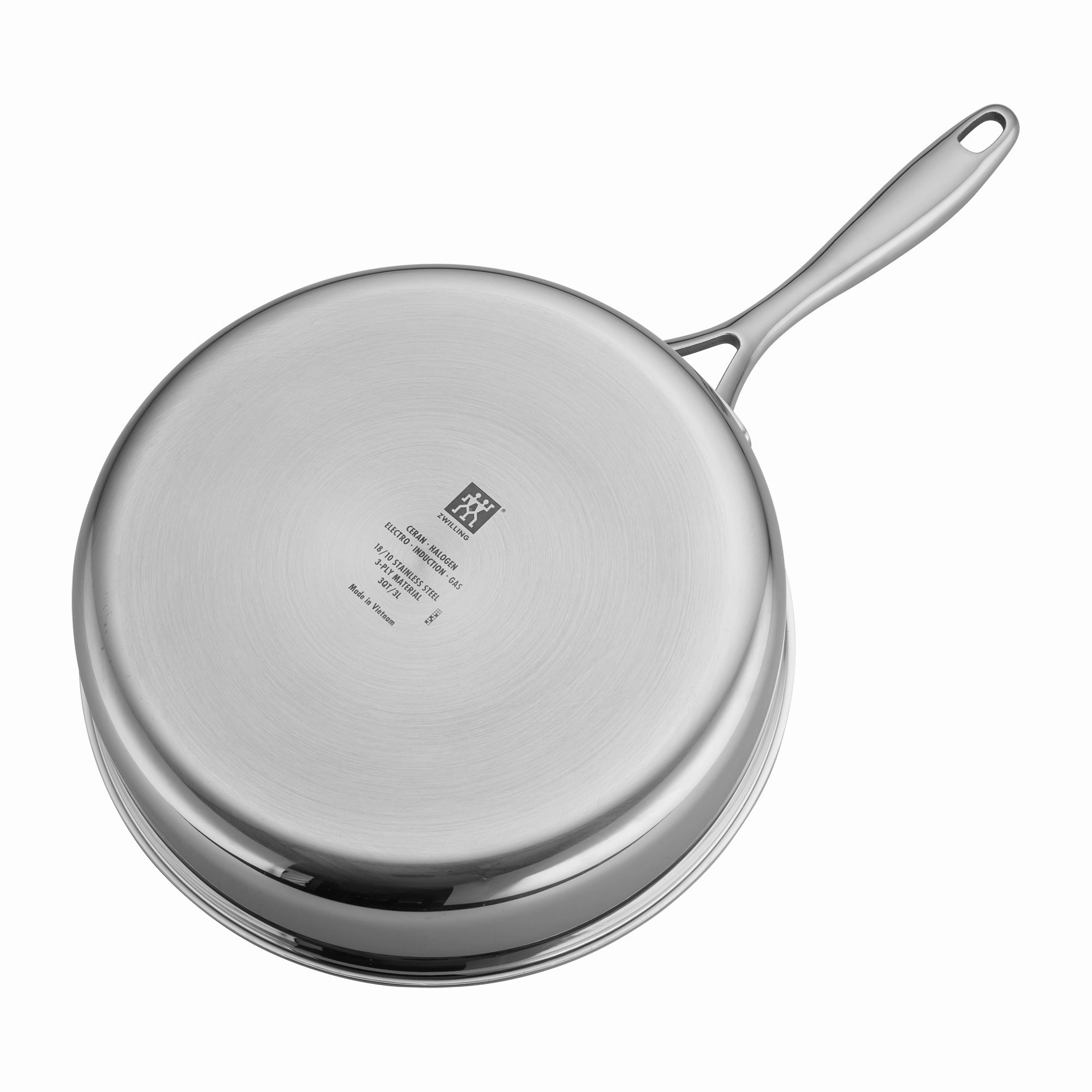 ZWILLING Clad CFX Stainless Steel Ceramic Nonstick Saute Pan