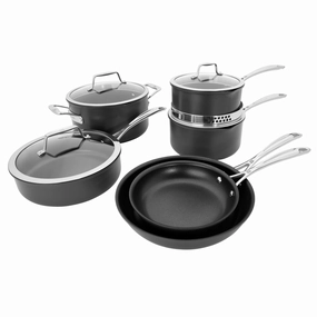 ZWILLING Clad Xtreme 10-pc Aluminum Nonstick Cookware Set Cookware online kitchen sale