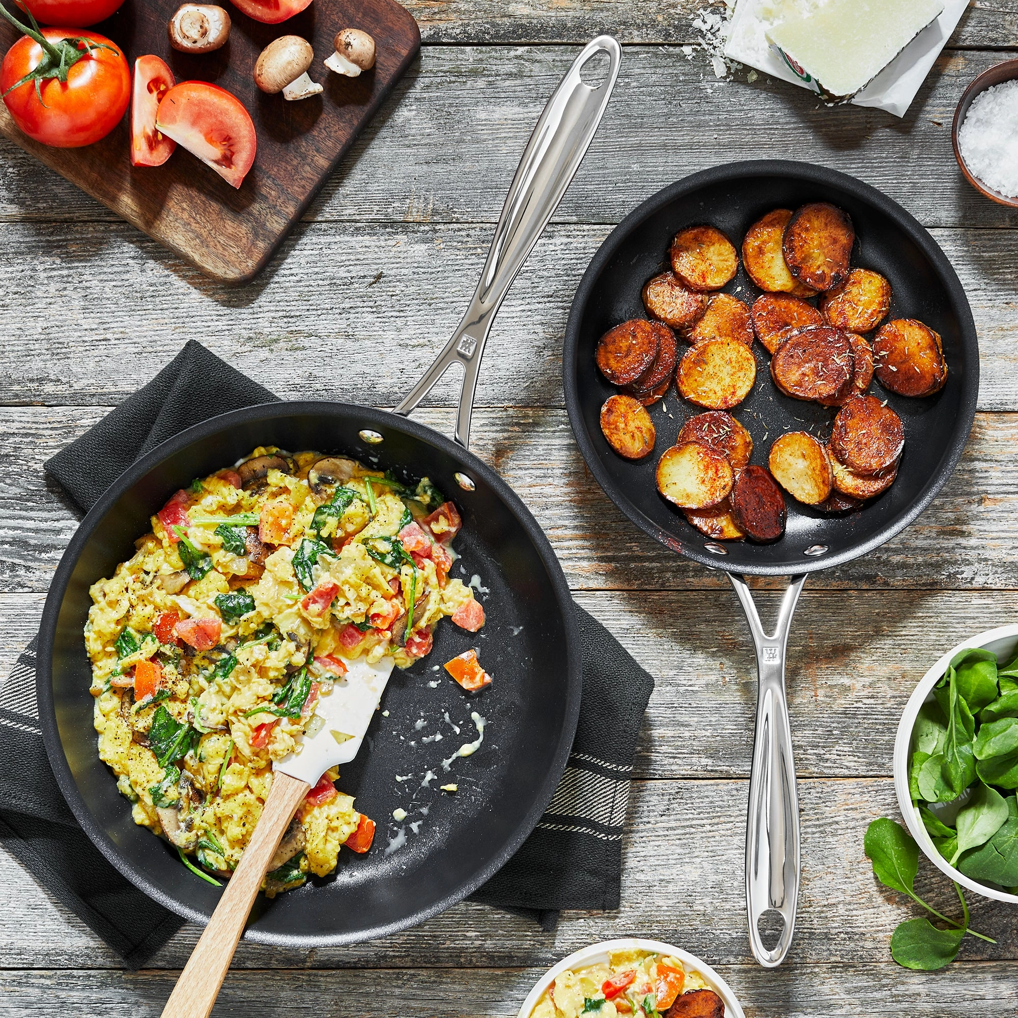 ZWILLING Clad Xtreme 2-pc Aluminum Nonstick 8-in & 10-in Fry Pan Set