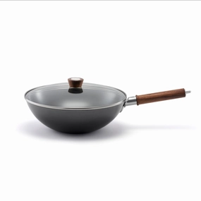 ZWILLING Dragon 12-inch Carbon Steel Wok with Lid Cookware holiday sale