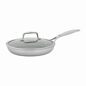 ZWILLING Energy Plus 10-inch Stainless Steel Ceramic Nonstick Fry Pan with Lid Cookware holiday sale