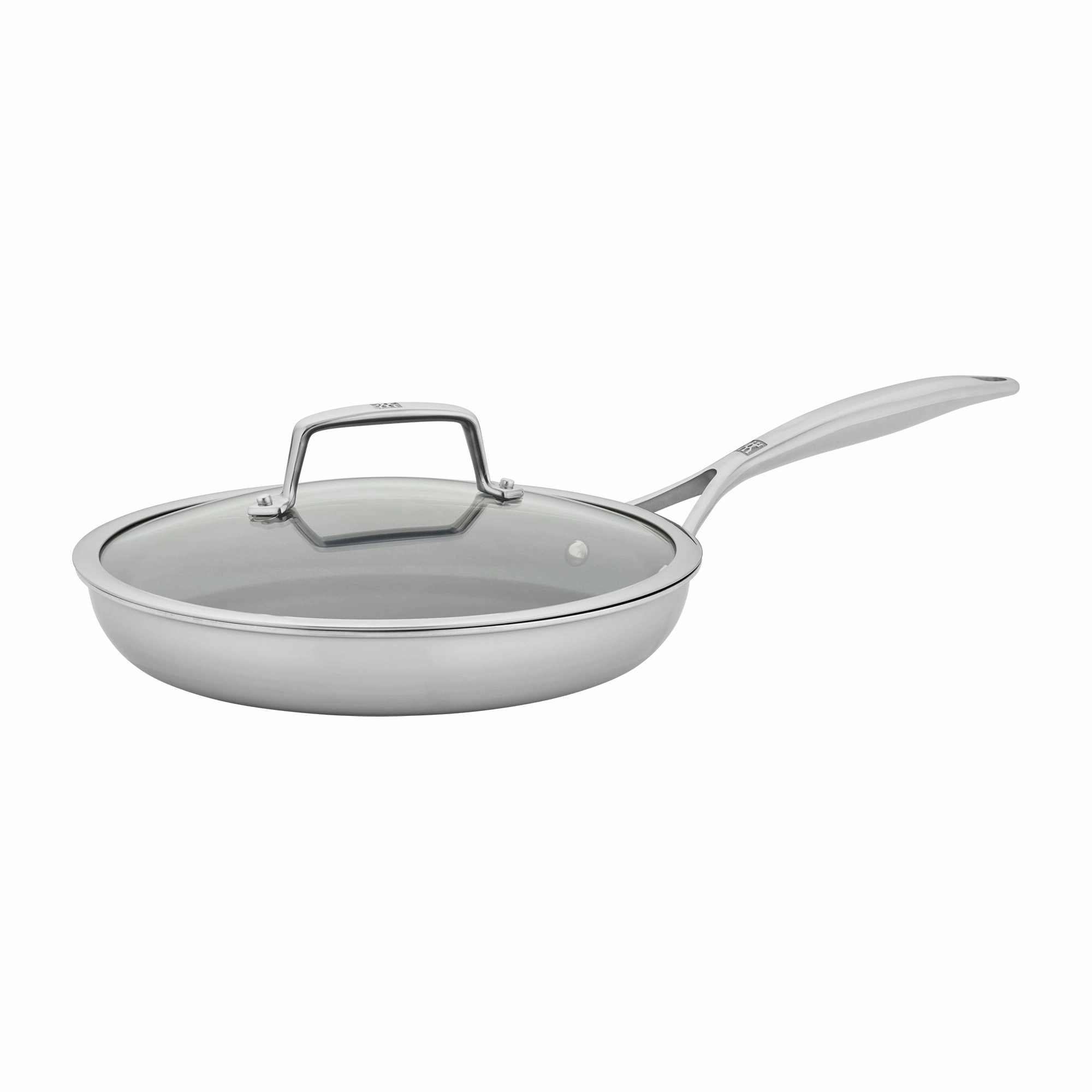 ZWILLING Energy Plus 10-inch Stainless Steel Ceramic Nonstick Fry Pan with Lid Cookware holiday sale