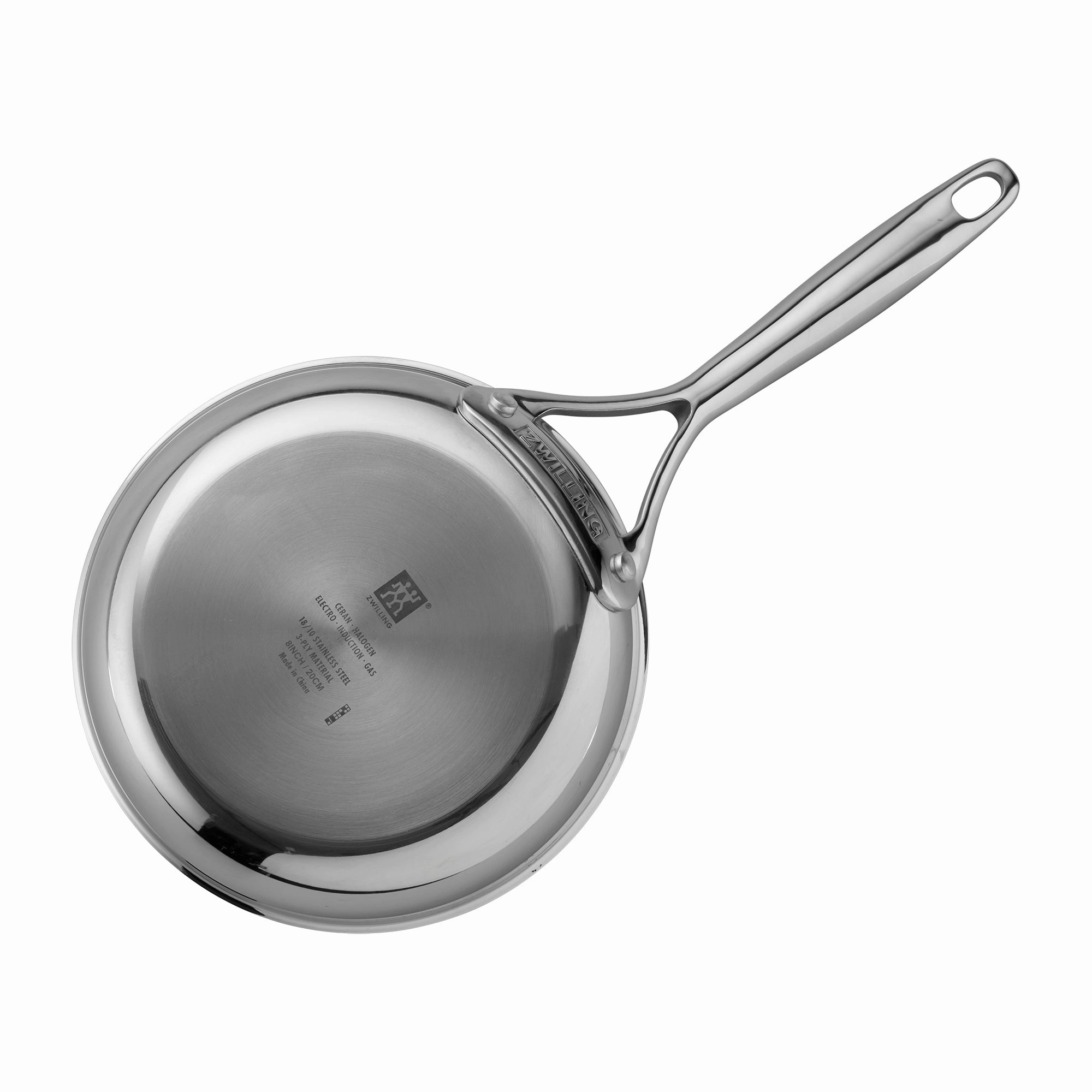 ZWILLING Energy Plus 8-inch Stainless Steel Ceramic Nonstick Fry Pan