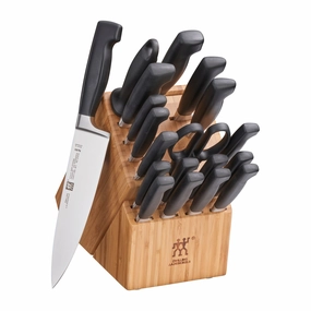 ZWILLING Four Star 20-pc Knife Block Set Cutlery outlet discounts