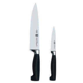 ZWILLING Four Star 2-pc "The Must Haves" Knife Set Cutlery outlet discounts
