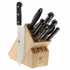 ZWILLING Gourmet 10-pc Knife Block Set Cutlery outlet discounts