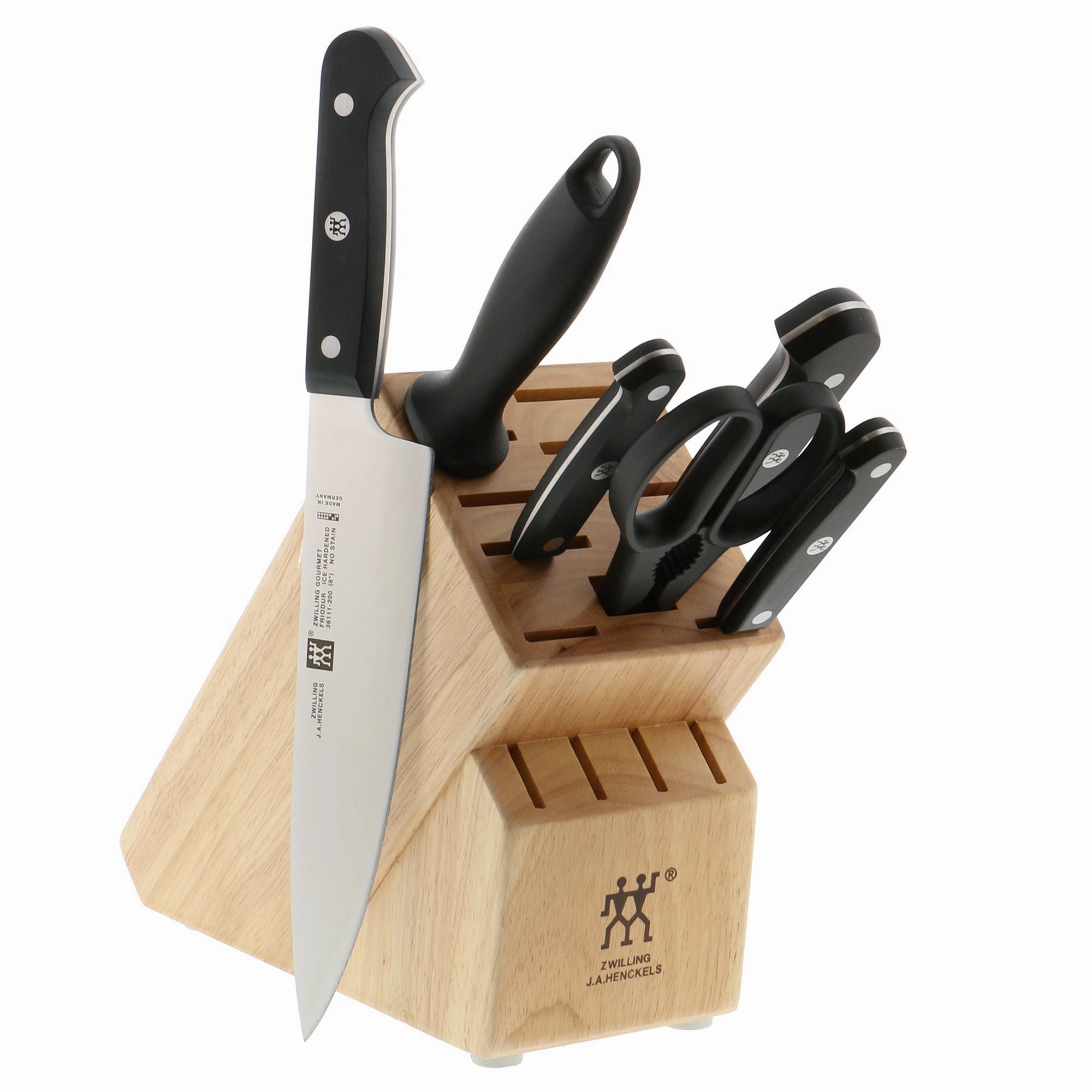 ZWILLING Gourmet 7-pc Knife Block Set Cutlery outlet discounts
