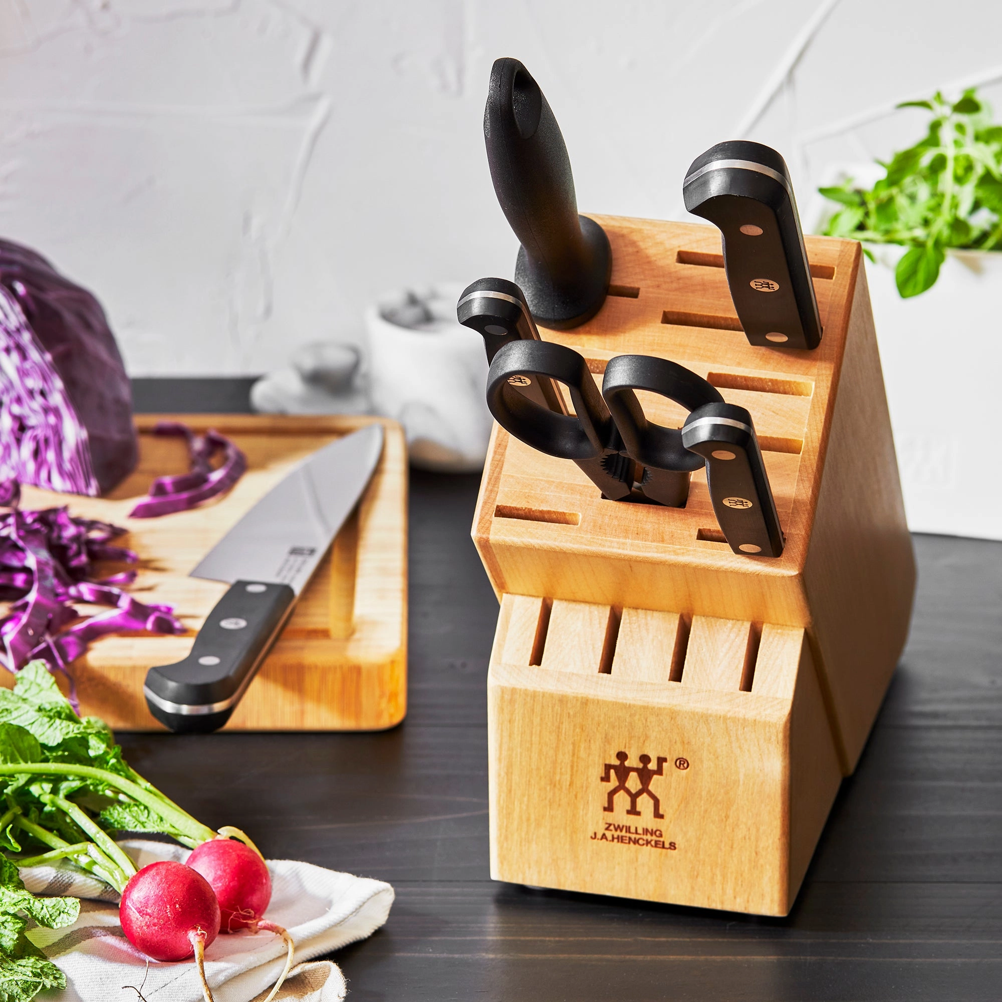ZWILLING Gourmet 7-pc Knife Block Set