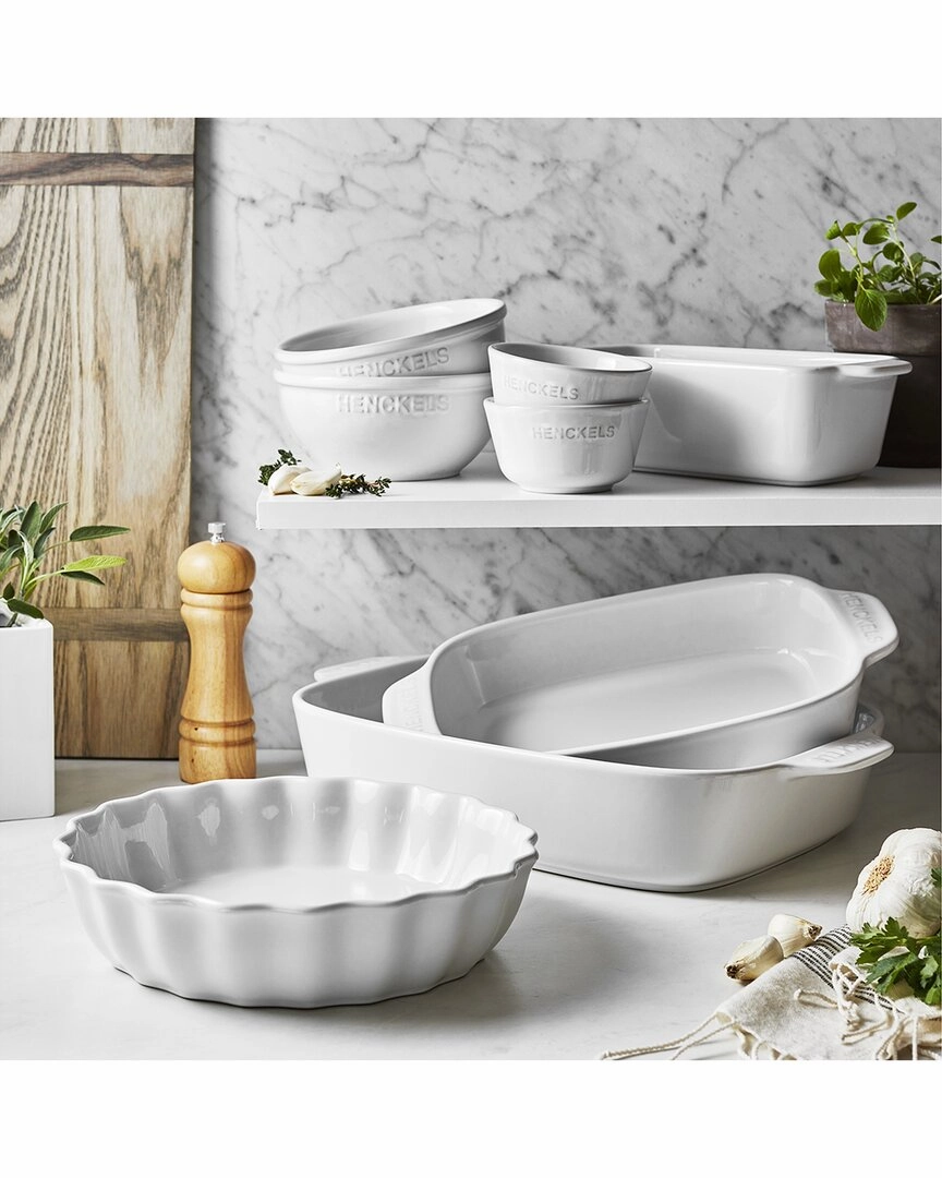 ZWILLING J.A. HENCKELS Ceramics 8pc Mixed Bakeware & Serving Set