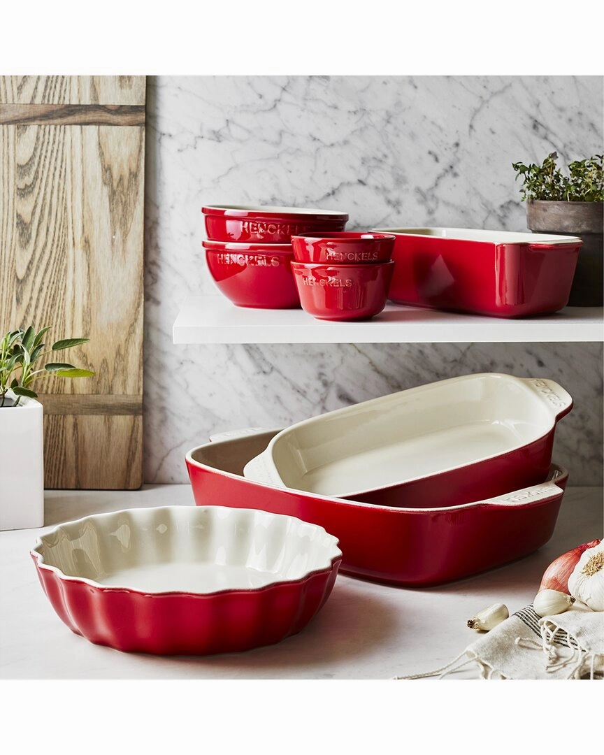 ZWILLING J.A. HENCKELS Ceramics 8pc Mixed Bakeware & Serving Set