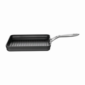 ZWILLING Motion Hard Anodized  11 x 11-inch Aluminum Nonstick Square Grill Cookware online kitchen sale