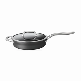 ZWILLING Motion Hard Anodized 3-qt Aluminum Nonstick Saute Pan with Lid Cookware online kitchen sale
