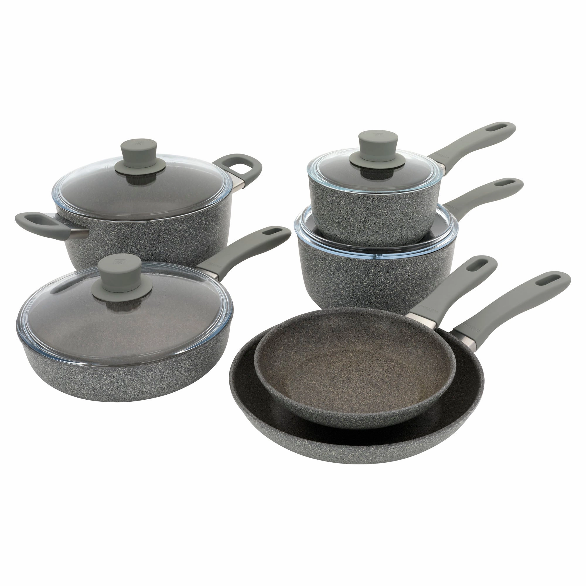 ZWILLING Parma Plus 10-pc Aluminum Nonstick Cookware Set Cookware online kitchen sale