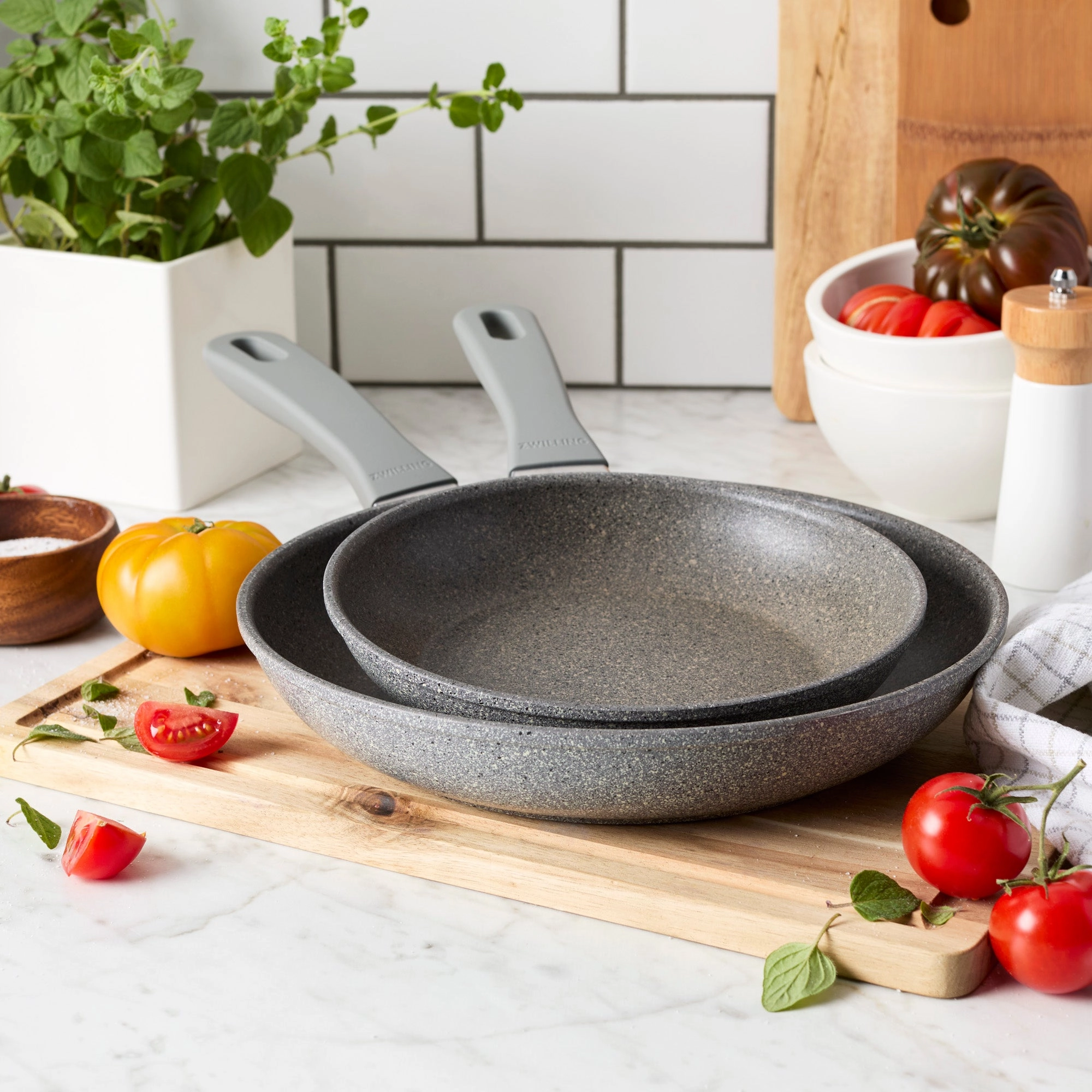 ZWILLING Parma Plus 2-pc Aluminum Nonstick Fry Pan Set
