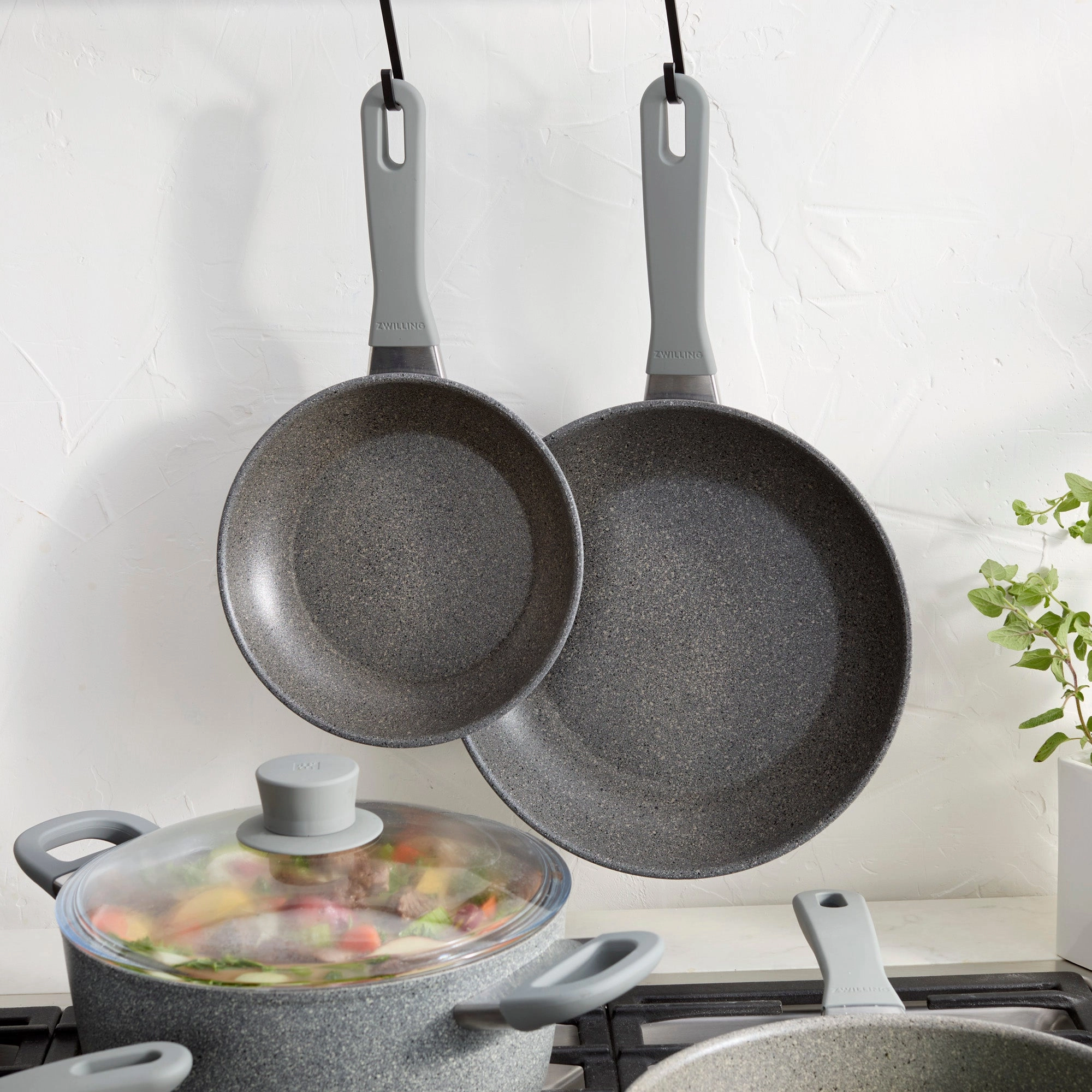 ZWILLING Parma Plus 2-pc Aluminum Nonstick Fry Pan Set
