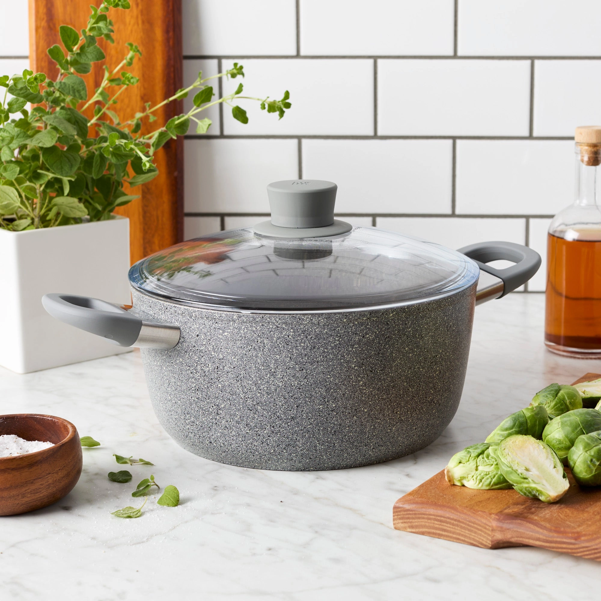 ZWILLING Parma Plus 4.8-qt Aluminum Nonstick Dutch Oven with Lid