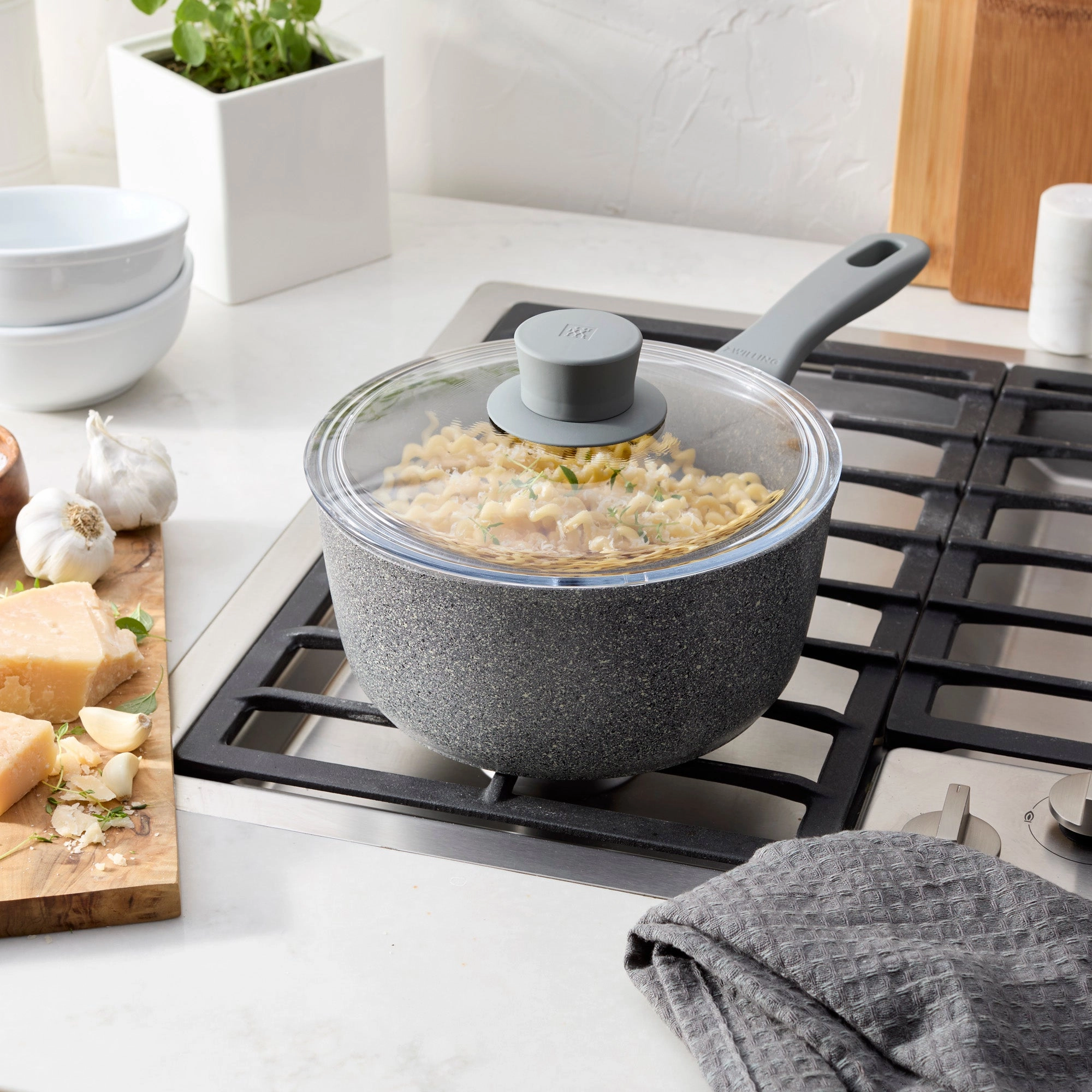 ZWILLING Parma Plus Aluminum Nonstick Saucepan with Lid