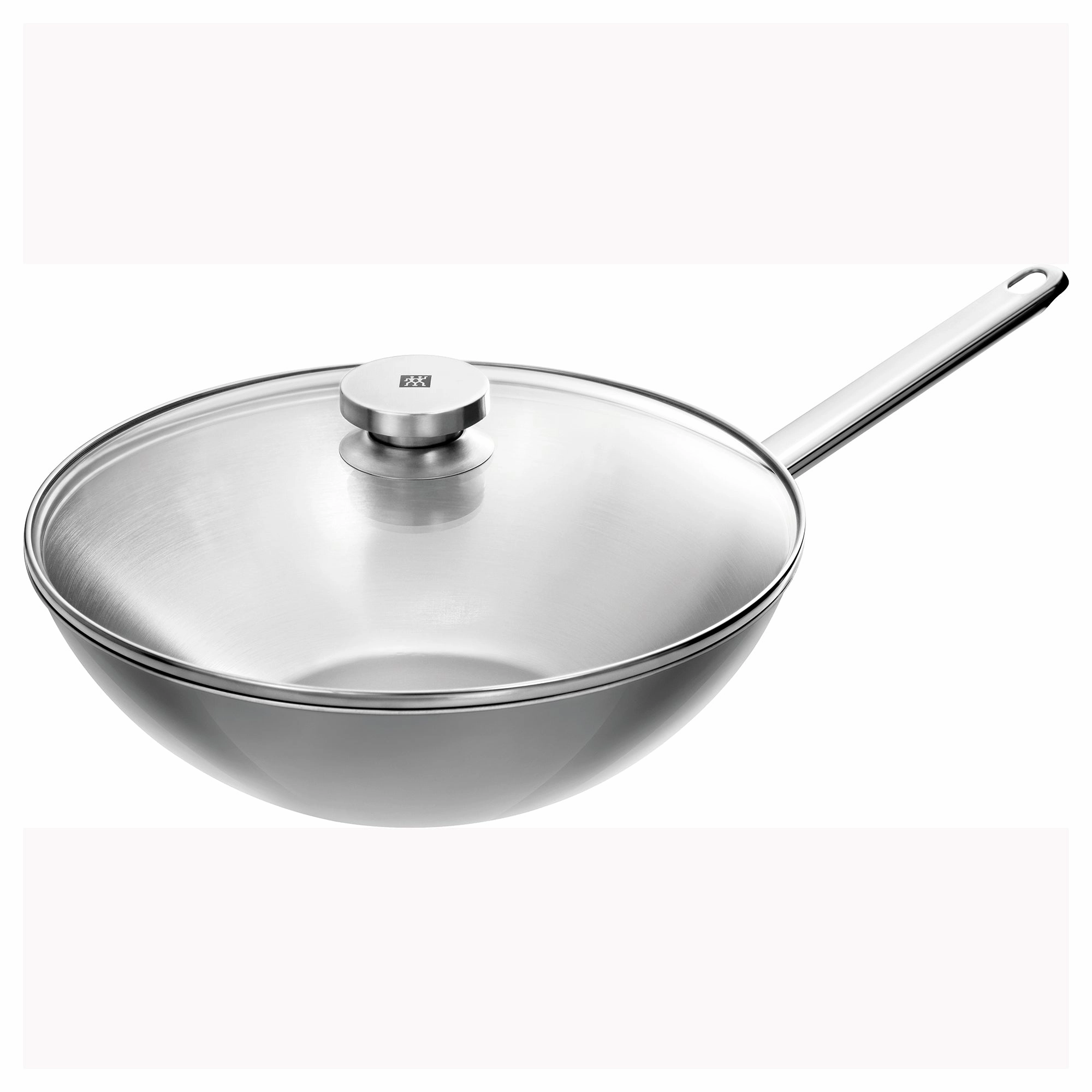 ZWILLING Plus 12-inch Stainless Steel Nonstick Wok with Lid Cookware holiday sale