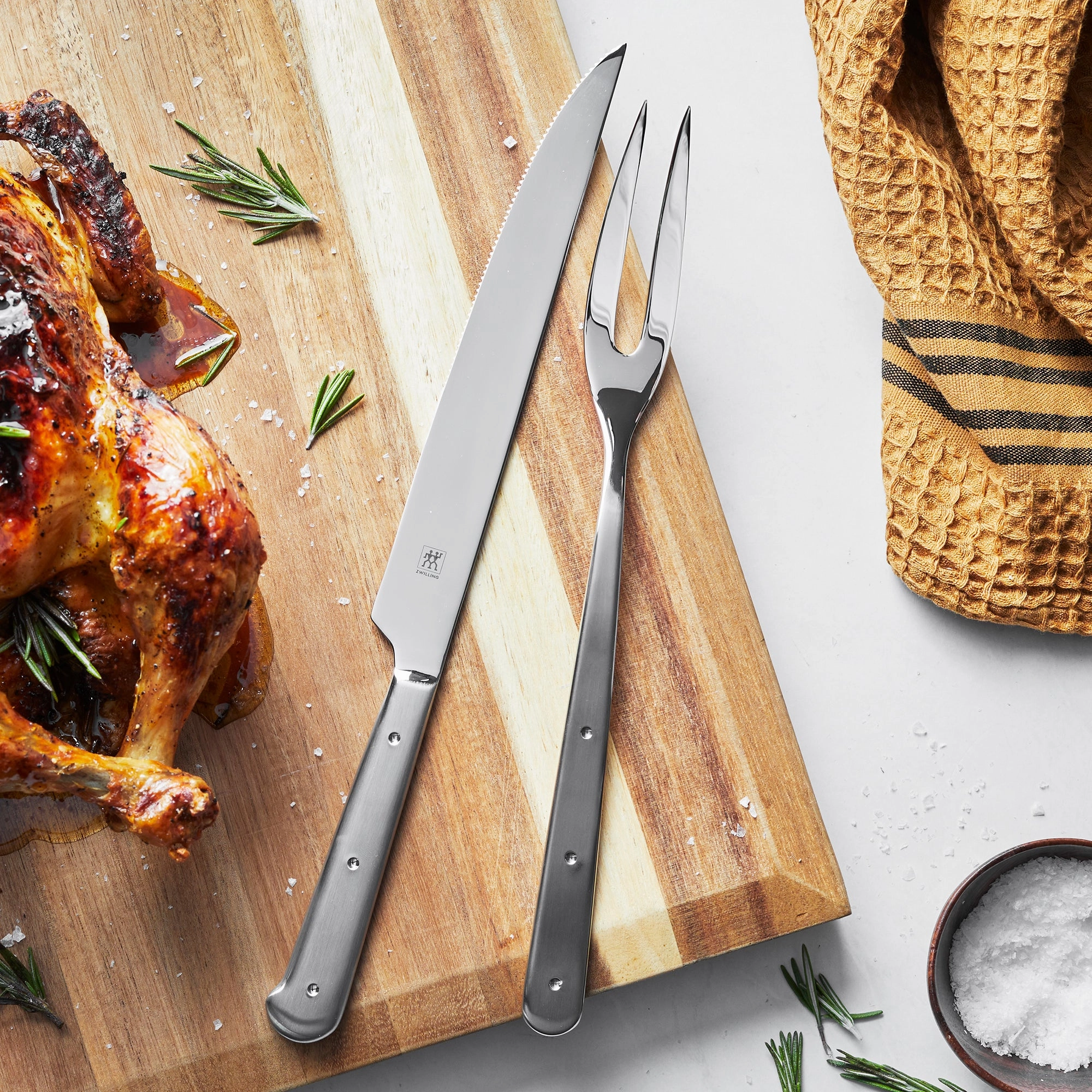 ZWILLING Porterhouse 2-pc Carving Set with Presentation Box