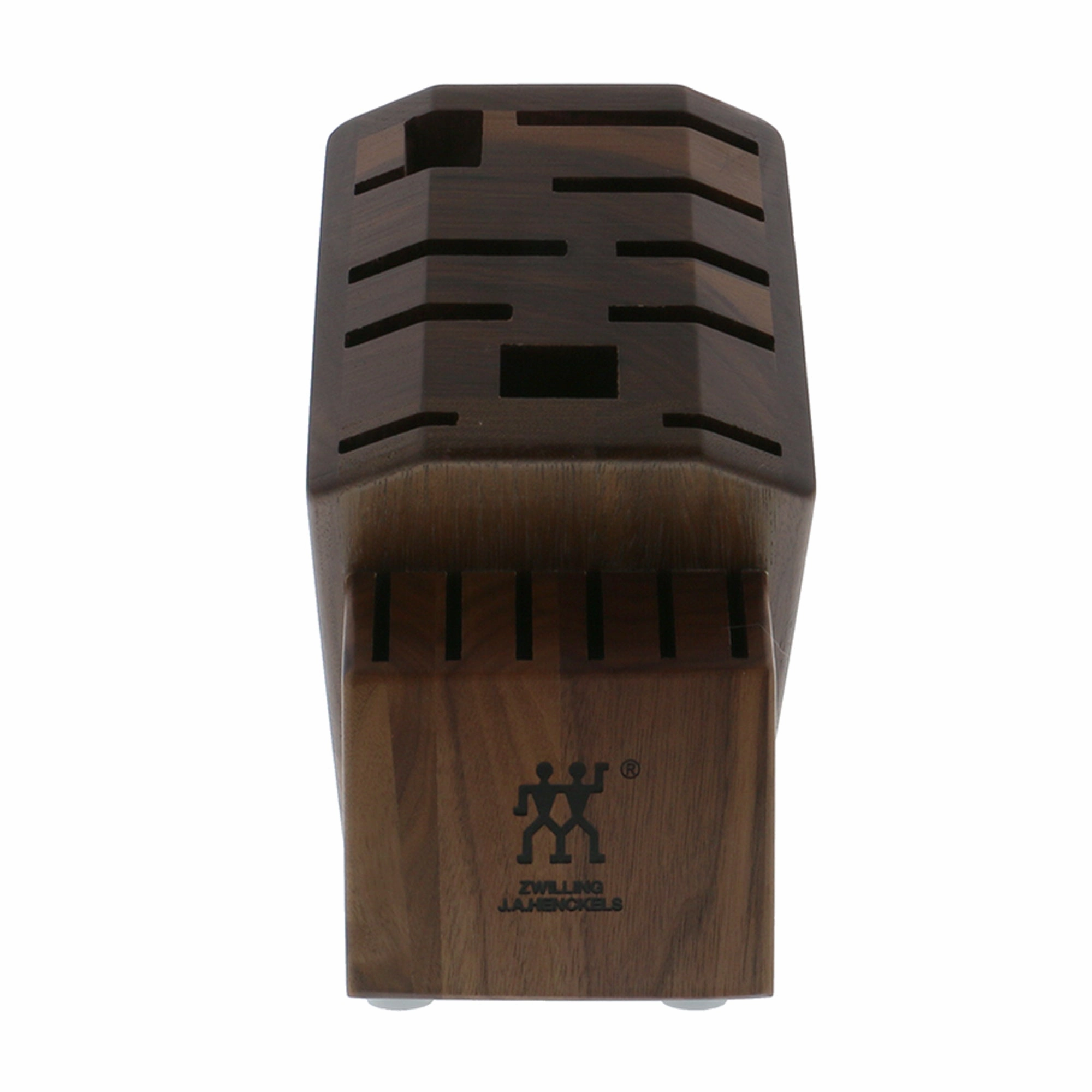 ZWILLING Pro 16-slot Knife Block - Dark Walnut