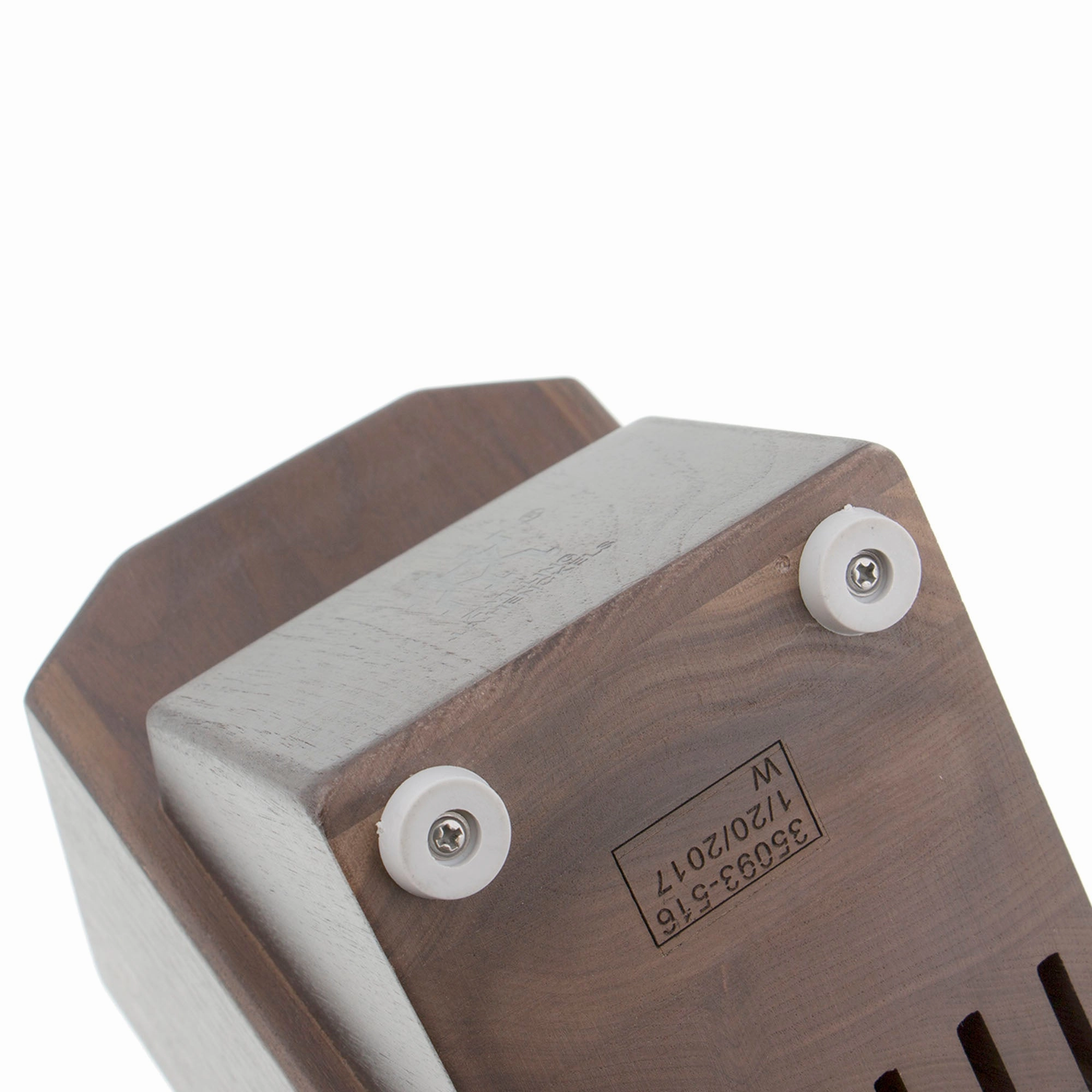 ZWILLING Pro 16-slot Knife Block - Dark Walnut