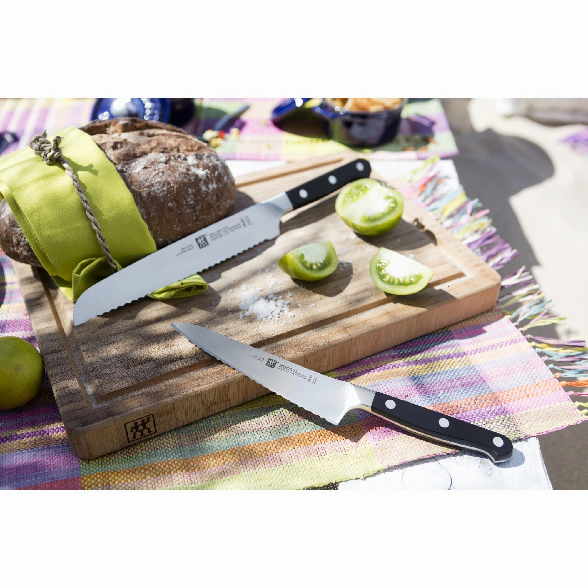 ZWILLING Pro 5.5-inch Serrated Prep Knife