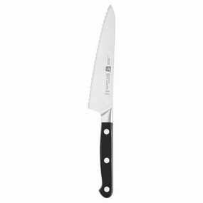 ZWILLING Pro 5.5-inch Serrated Prep Knife Cutlery outlet discounts