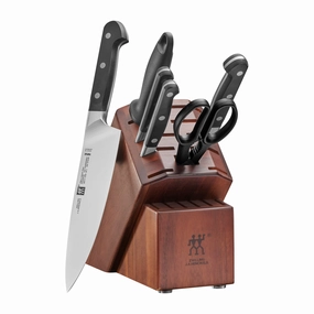 ZWILLING Pro 7-pc Knife Block Set Cutlery outlet discounts