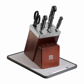ZWILLING Pro 7-pc Self-Sharpening Knife Block Set Cutlery knife sets deals