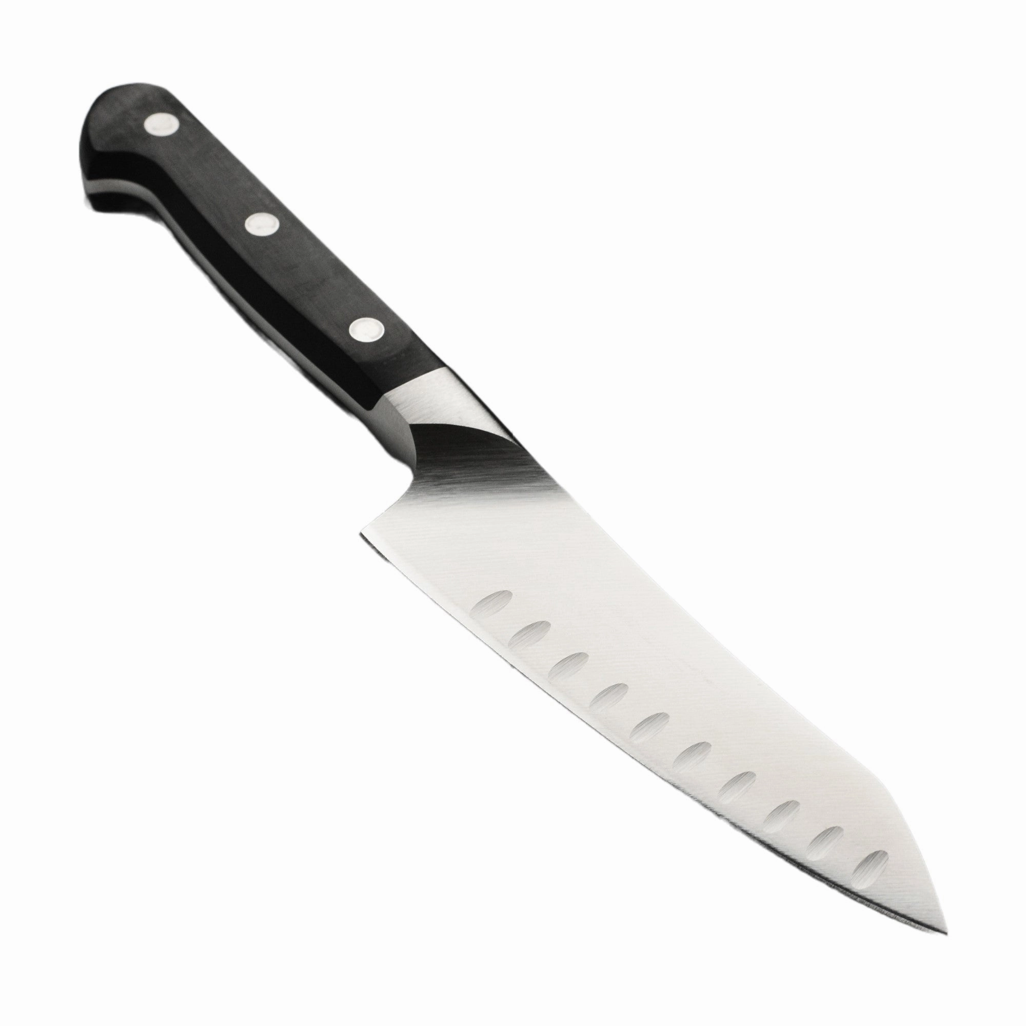 ZWILLING Pro Hollow Edge Rocking Santoku Knife