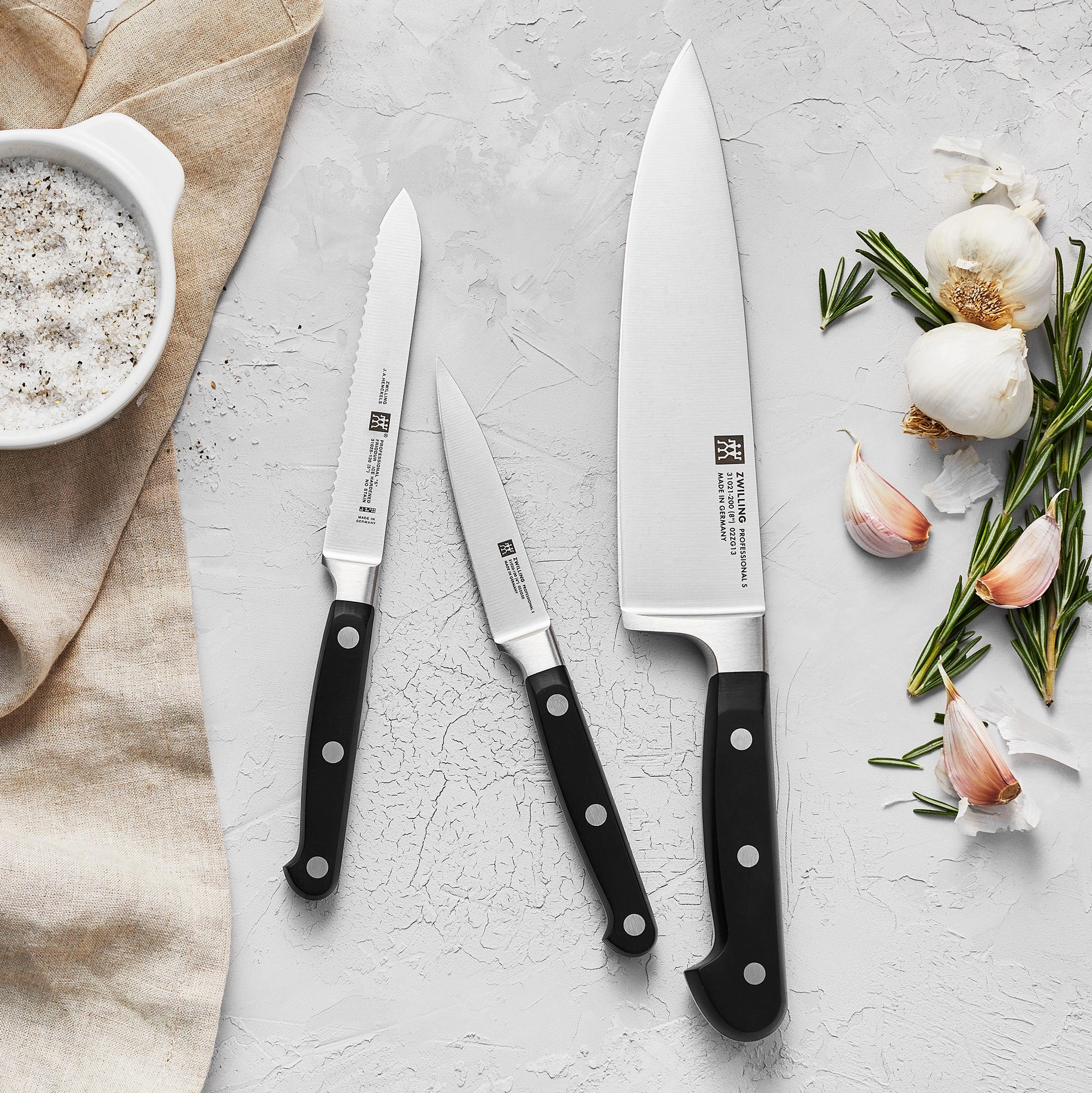 ZWILLING Professional "S" 3-pc Starter Knife Set