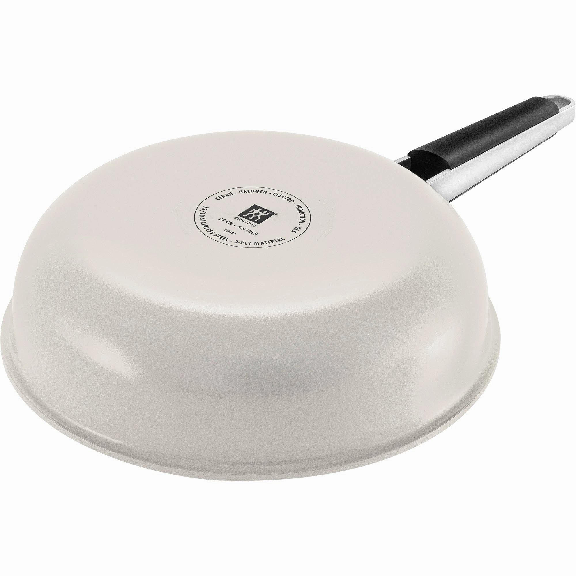 ZWILLING Pure 11-inch Stainless Steel Ceramic Nonstick Fry Pan