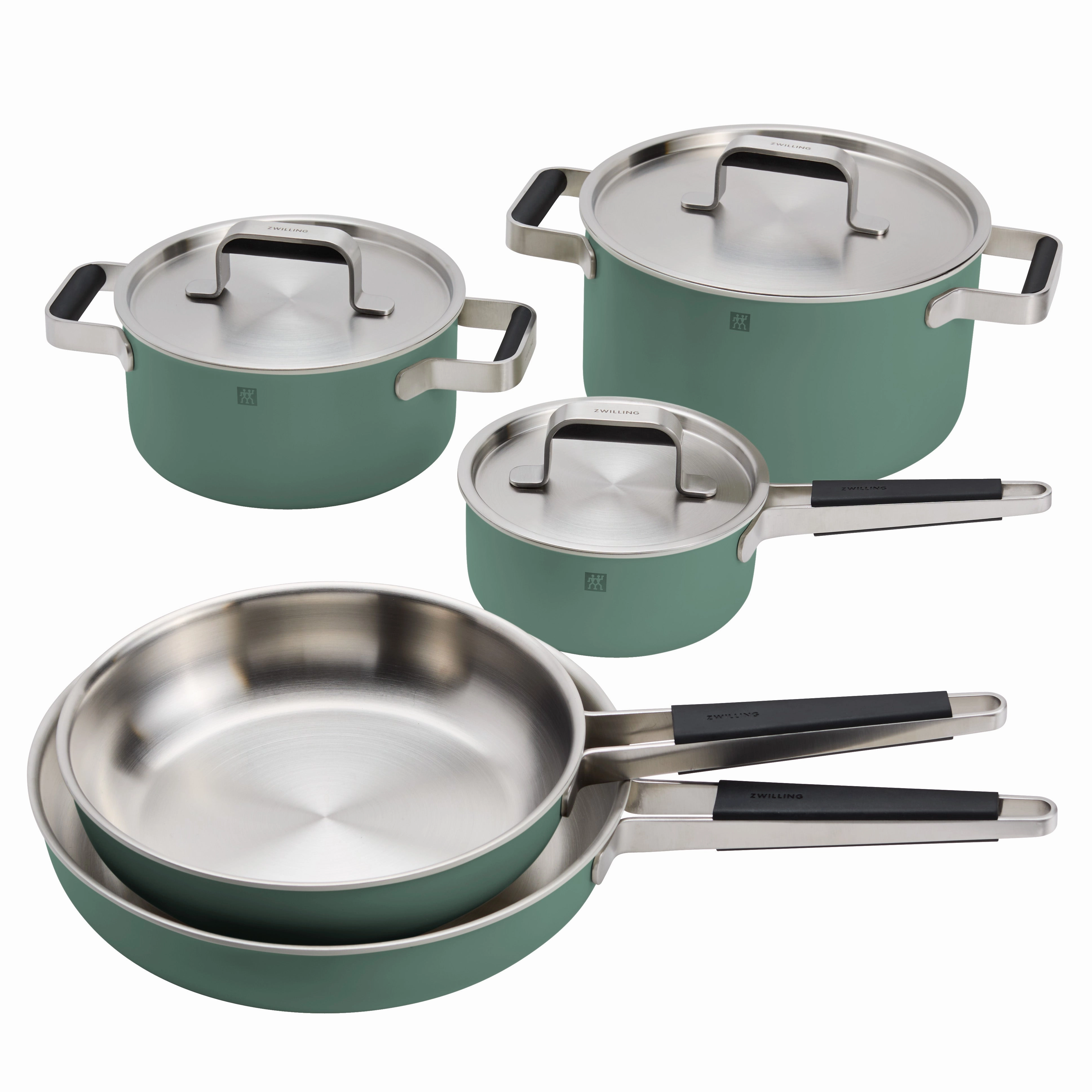 ZWILLING Pure 8-pc Stainless Steel Cookware Set