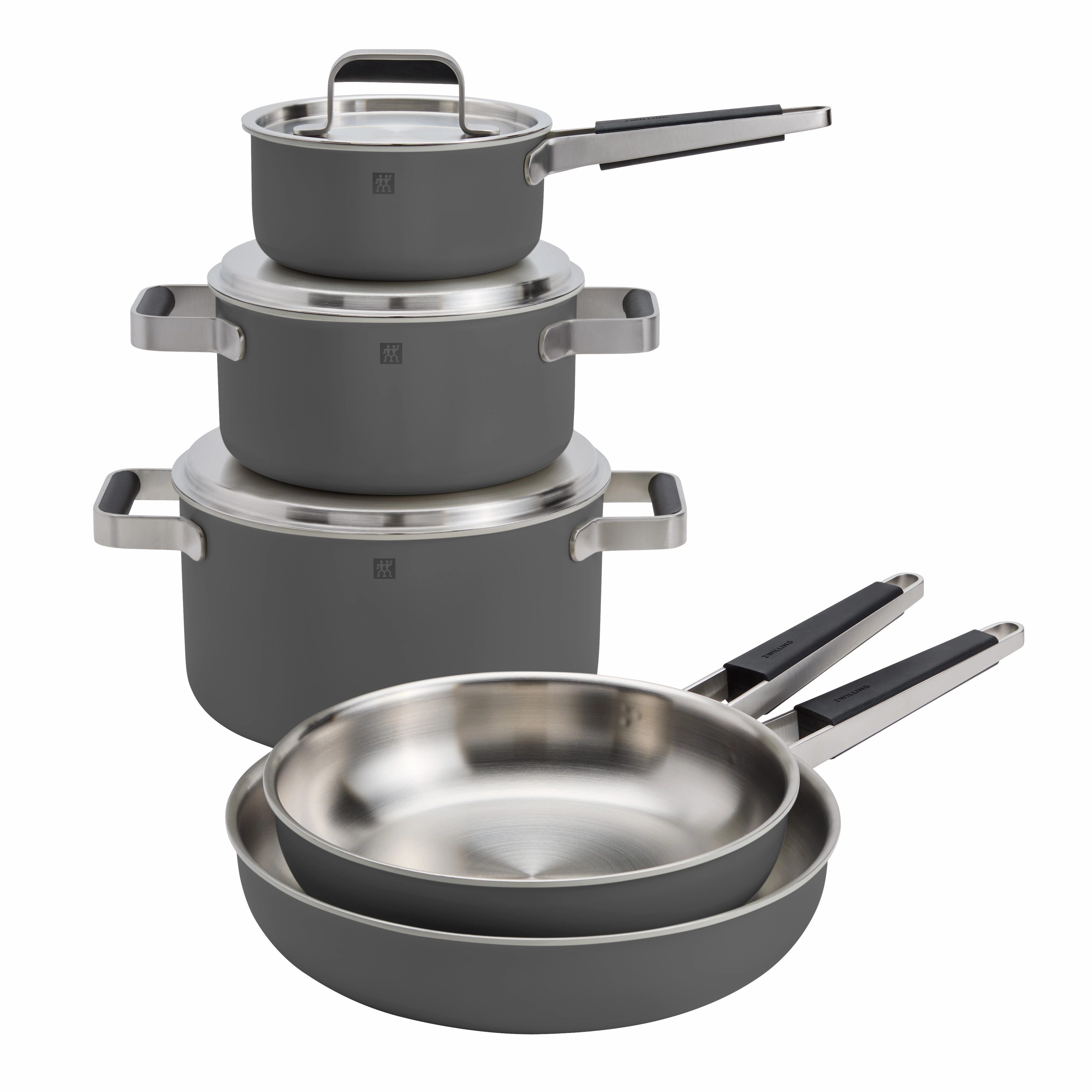 ZWILLING Pure 8-pc Stainless Steel Cookware Set