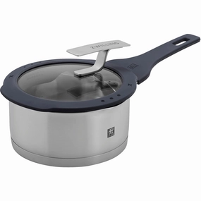 ZWILLING Simplify 1.6- qt Stainless Steel Saucepan with Lid Cookware hot cookware outlet