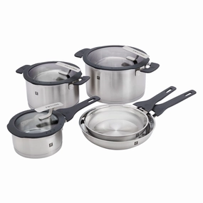 ZWILLING Simplify 8-pc Stainless Steel Cookware Set Cookware hot cookware outlet