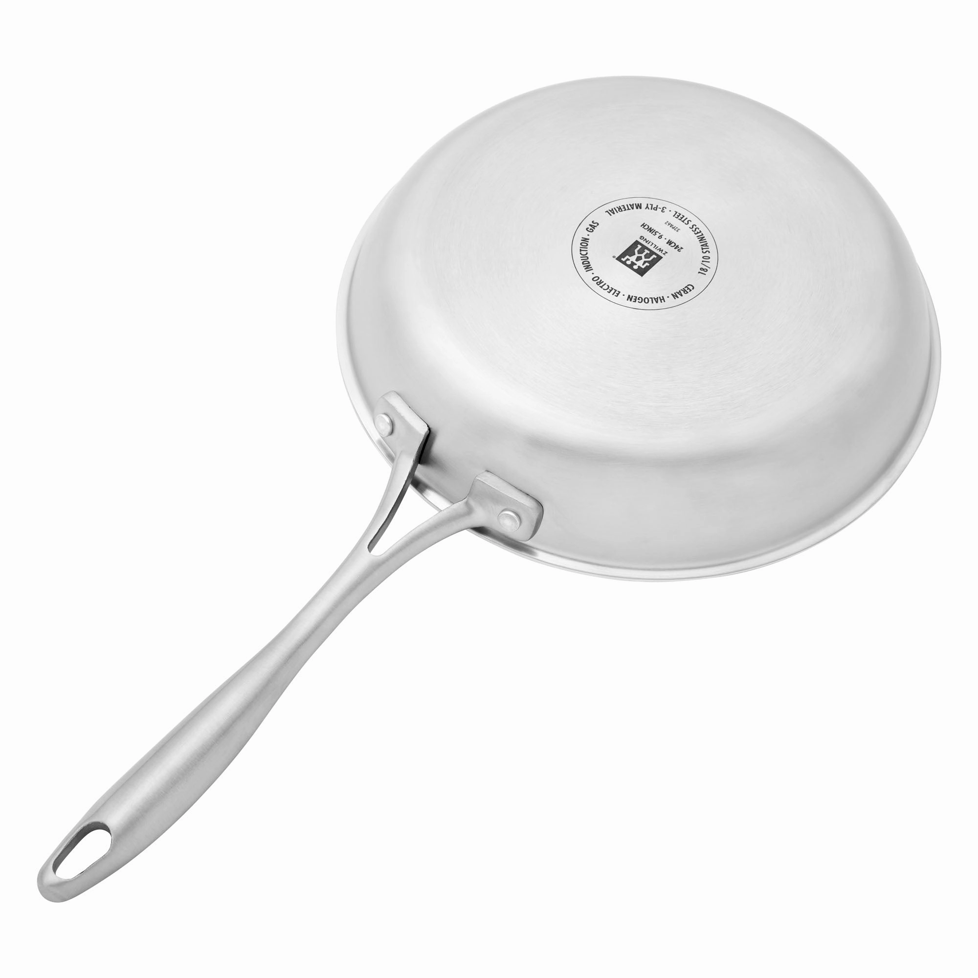 ZWILLING Spirit 3-ply 9.5-inch Stainless Steel Fry Pan with Lid