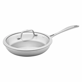 ZWILLING Spirit 3-ply 9.5-inch Stainless Steel Fry Pan with Lid Cookware online kitchen sale