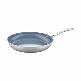 ZWILLING Spirit 3-ply Stainless Steel Ceramic Nonstick Fry Pan Cookware online kitchen sale