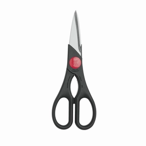 ZWILLING TWIN Kitchen Shears, Multi-Purpose, Heavy Duty, Stainless Steel Blades, Black Cutlery outlet discounts