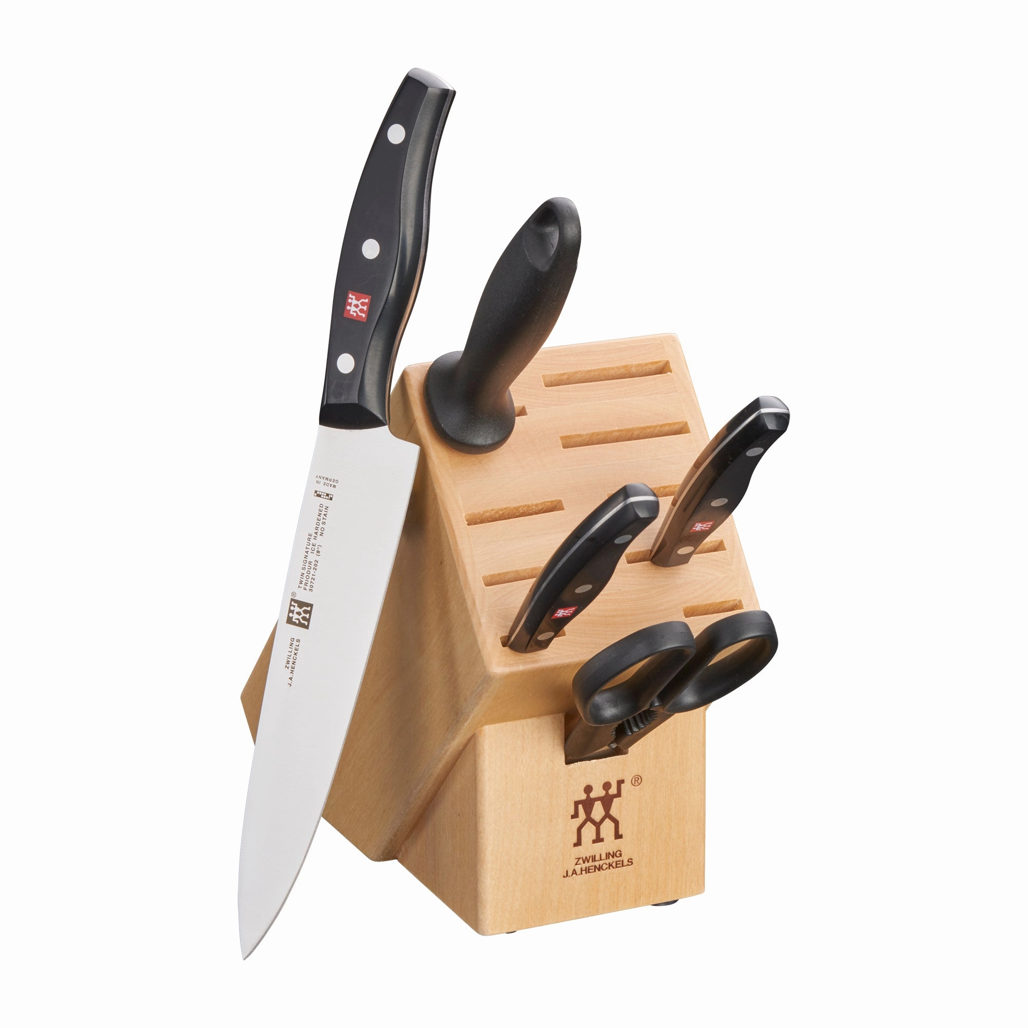 ZWILLING TWIN Signature 6-pc Knife Block Set Cutlery outlet discounts