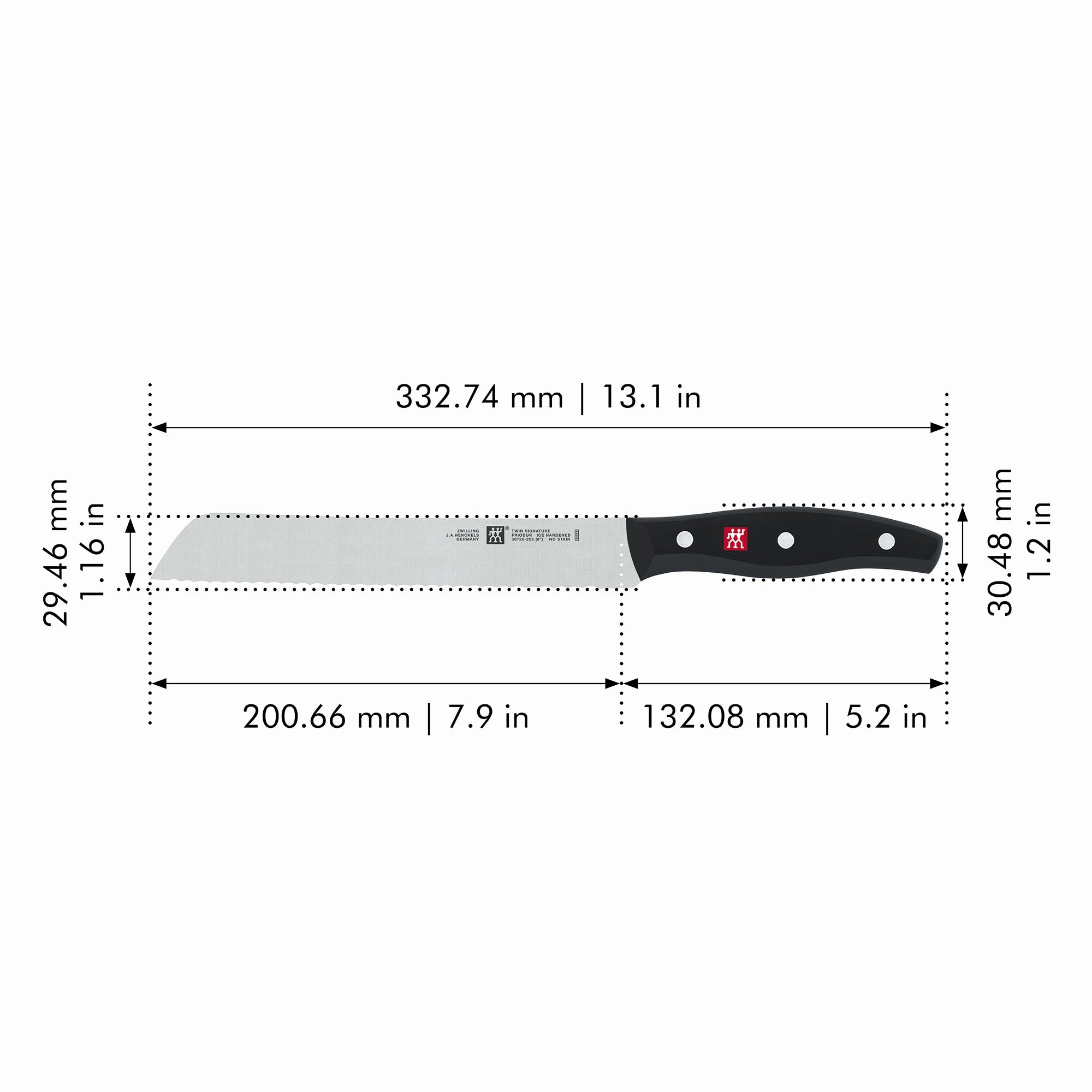 ZWILLING TWIN Signature 8-inch Bread Knife