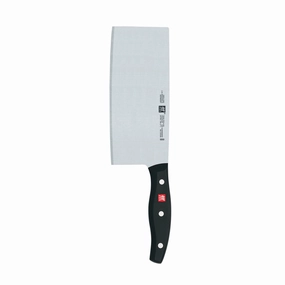 ZWILLING TWIN Signature Chinese Chef Knife, Chinese Cleaver Knife, 7-Inch, Stainless Steel, Black Cutlery outlet discounts